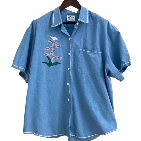 Island Casuals Florida Shirt 2X - Picture 2 of 7